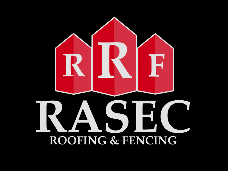 Rasec Roofing & Fencing Brand Identity logo & graphic design by Rodezno Studios.