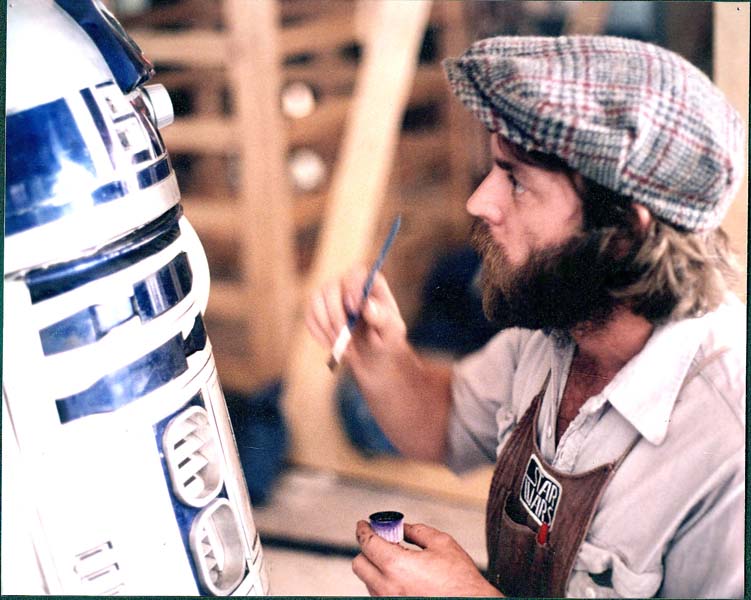 Grant McCune painting R2D2 picture